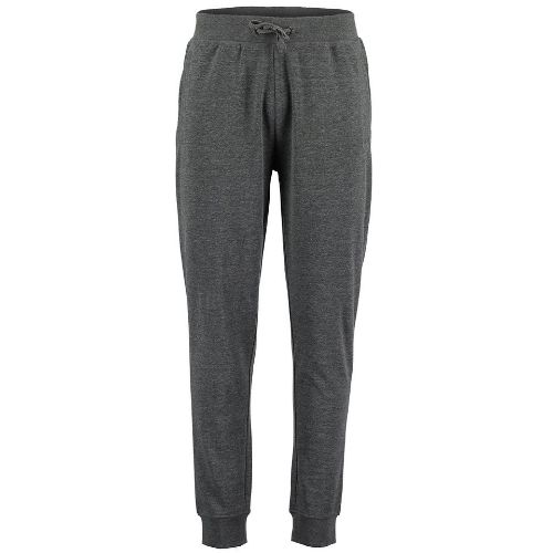 Kustom Kit Slim-Fit Sweatpants Dark Grey Marl